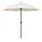California Umbrella 9' Bronze Aluminum Market Patio Umbrella, Pacifica Natural 194061337592 - alternate 1